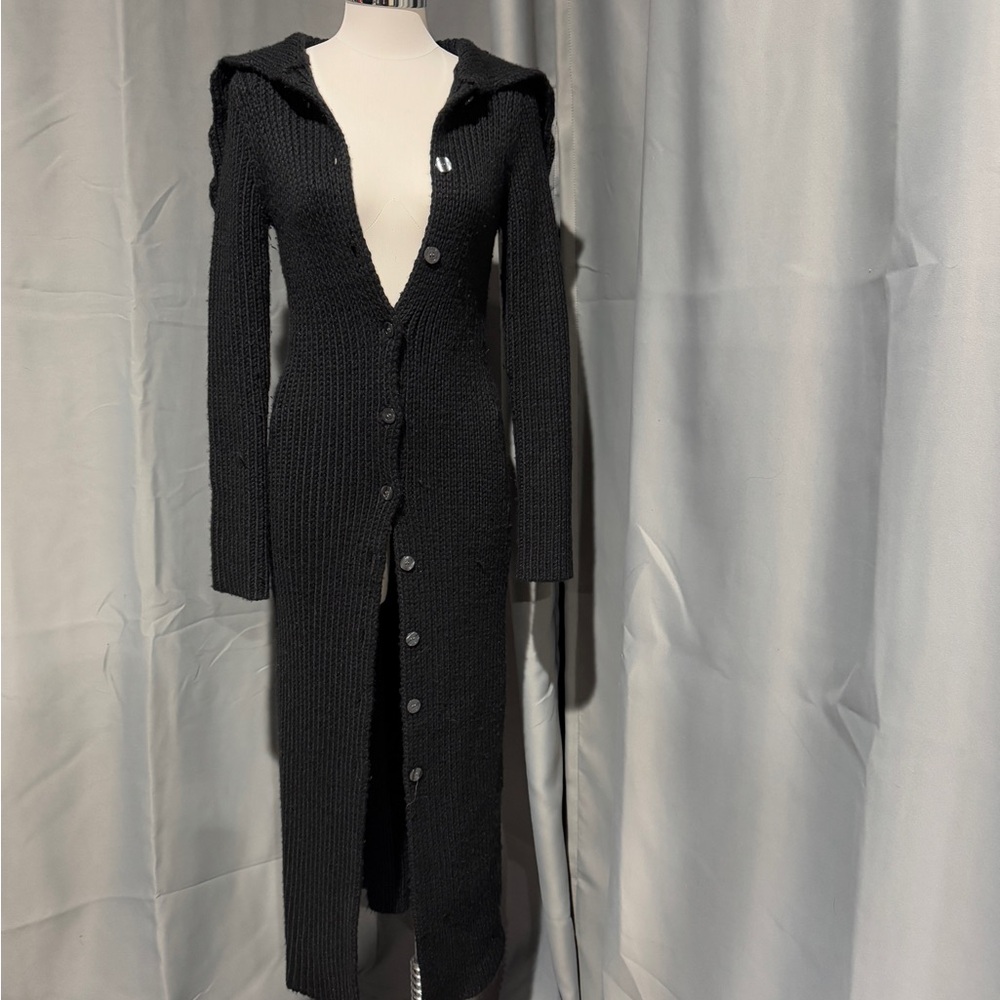 BEBE ladies sweater dress/jacket/coat size s